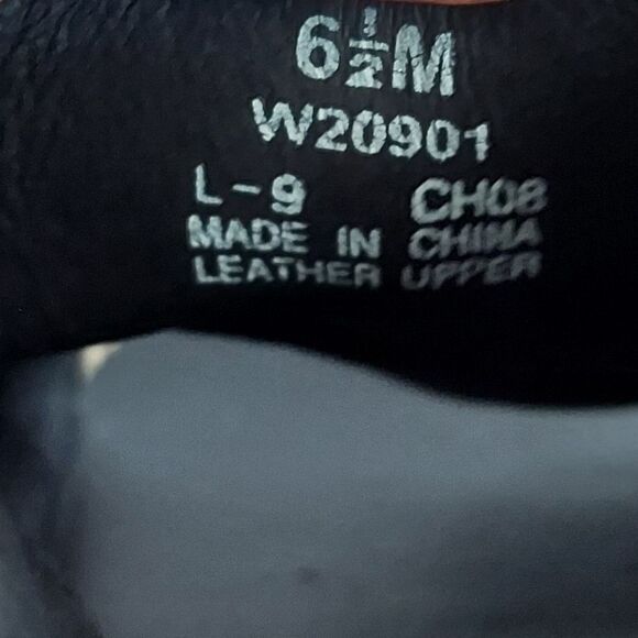 Tommy Hilfiger Vintage 90s Black Platform Slip-on  Leather Sandals 6.5 - Picture 9 of 9